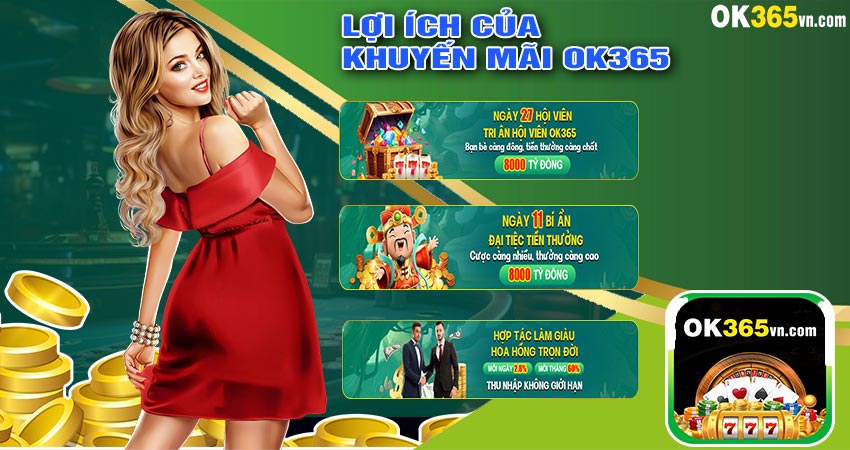 Lợi Ích Của Việc Tham Gia KHUYẾN MÃI OK365